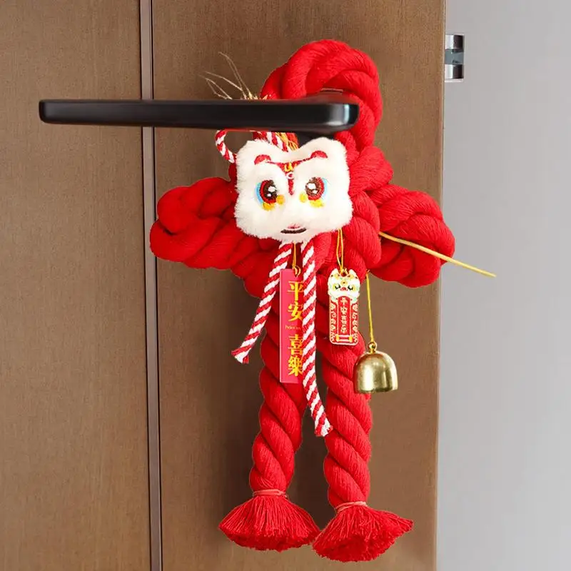 

Chinese Knot Ornament 2025 Spring Festival Wall Ornaments Year Of The Snake Blessing Chinese New Year Ornament New Year