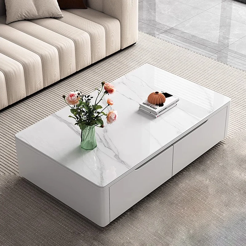 

Italian Trendy Coffee Table Elegant With Storage Modern Exquisite Coffee Table Premium Classic Meubles De Maison Furniture Home