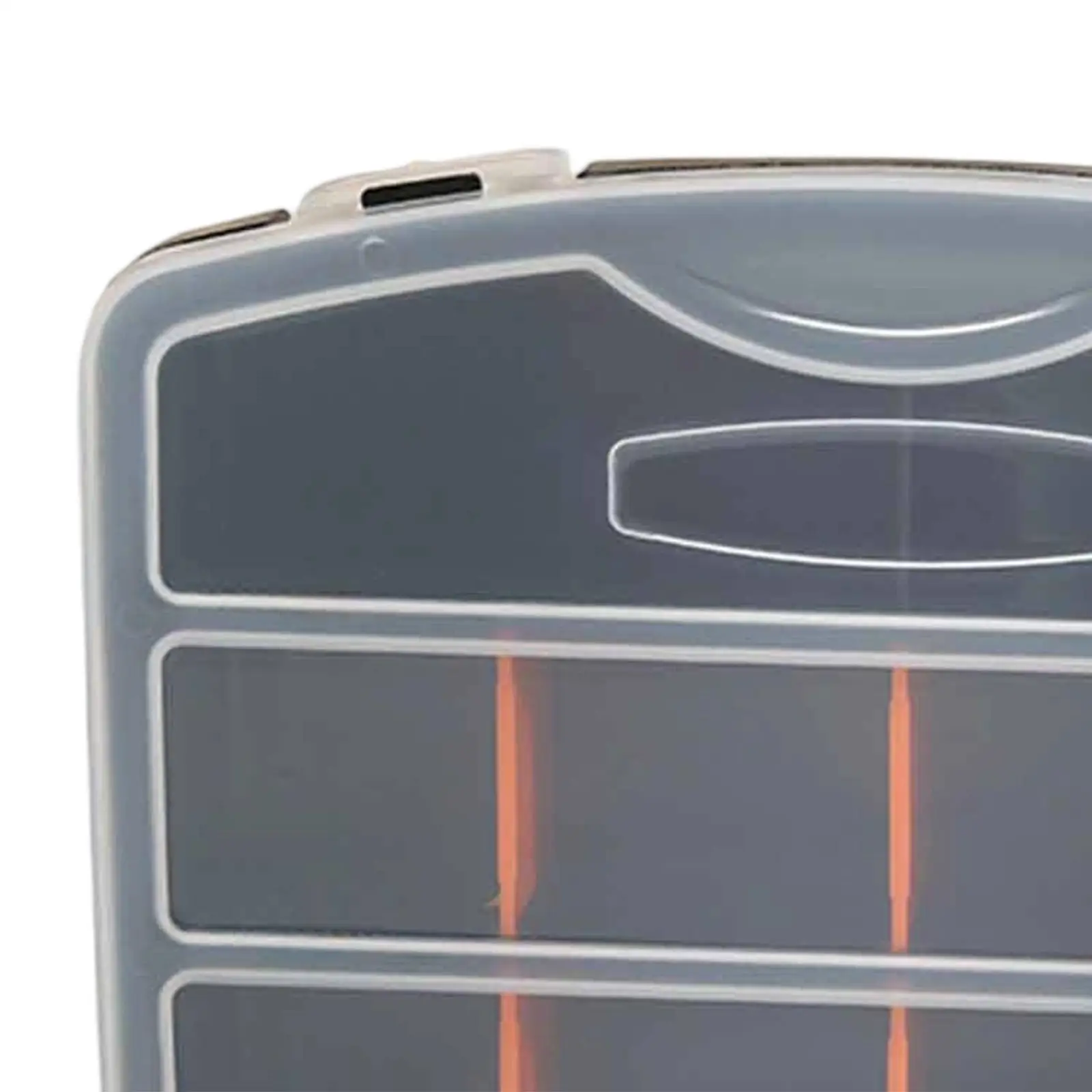 Tool Organizer Case Transparent Lid Practical Portable Multipurpose Easy to Carry Hardware Organizer for Hardware Repairman