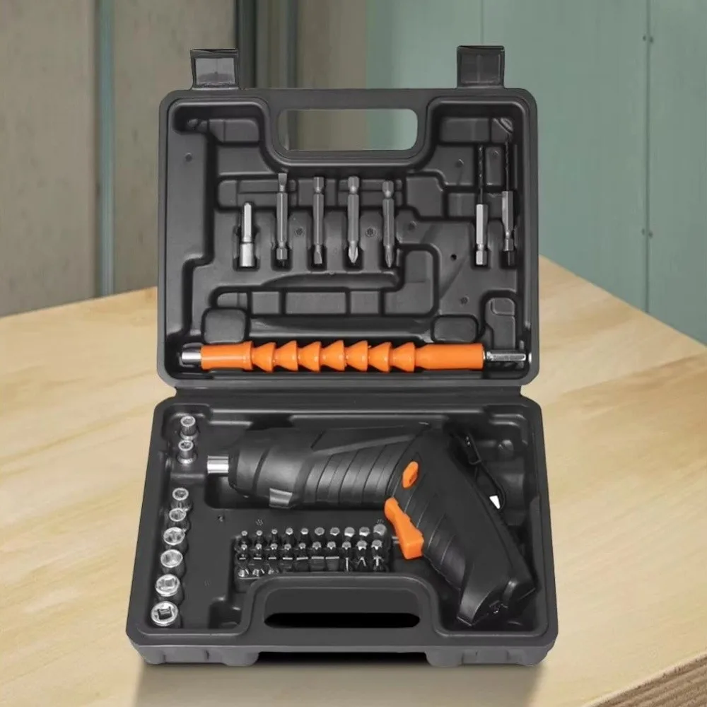 

Электрическая отвертка с зарядкой через USB, перезаряжаемая многофункциональная беспроводная отвертка, номинальное напряжение, высокоскоростная производительность