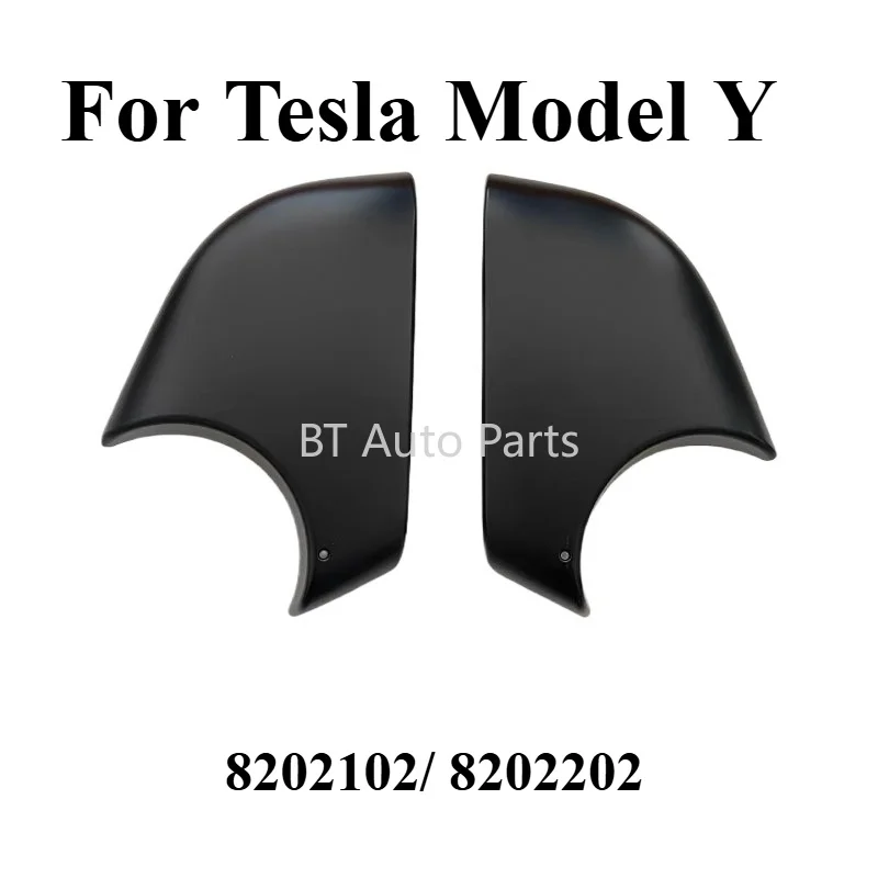 Side Rearview Mirror Lower Base Cover OEM 8202102 8202202 for Tesla Model Y Door Wing Mirror Bottom Housing Replacement Parts