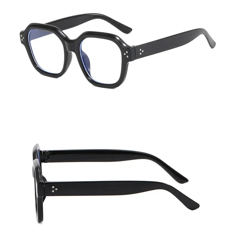 Retro blokujące niebieskie światło komputerowe oprawki do okularów kobiety ponadgabarytowe męskie modne modne stylowe okulary klasyczne okulary Ouclos