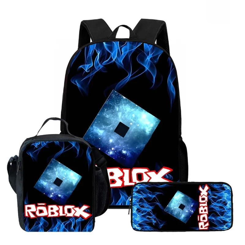 

Школьный рюкзак Roblox для мальчиков и девочек, удобный школьный рюкзак большой вместимости, повседневный дорожный рюкзак для ежедневного использования в школе