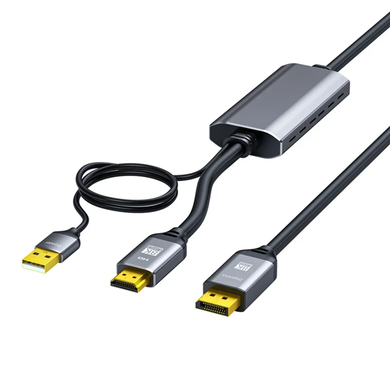 

FFYY--Compatible To DP Cable, 2 Meter 4K60 Transfer For High-Definition Monitor Connection