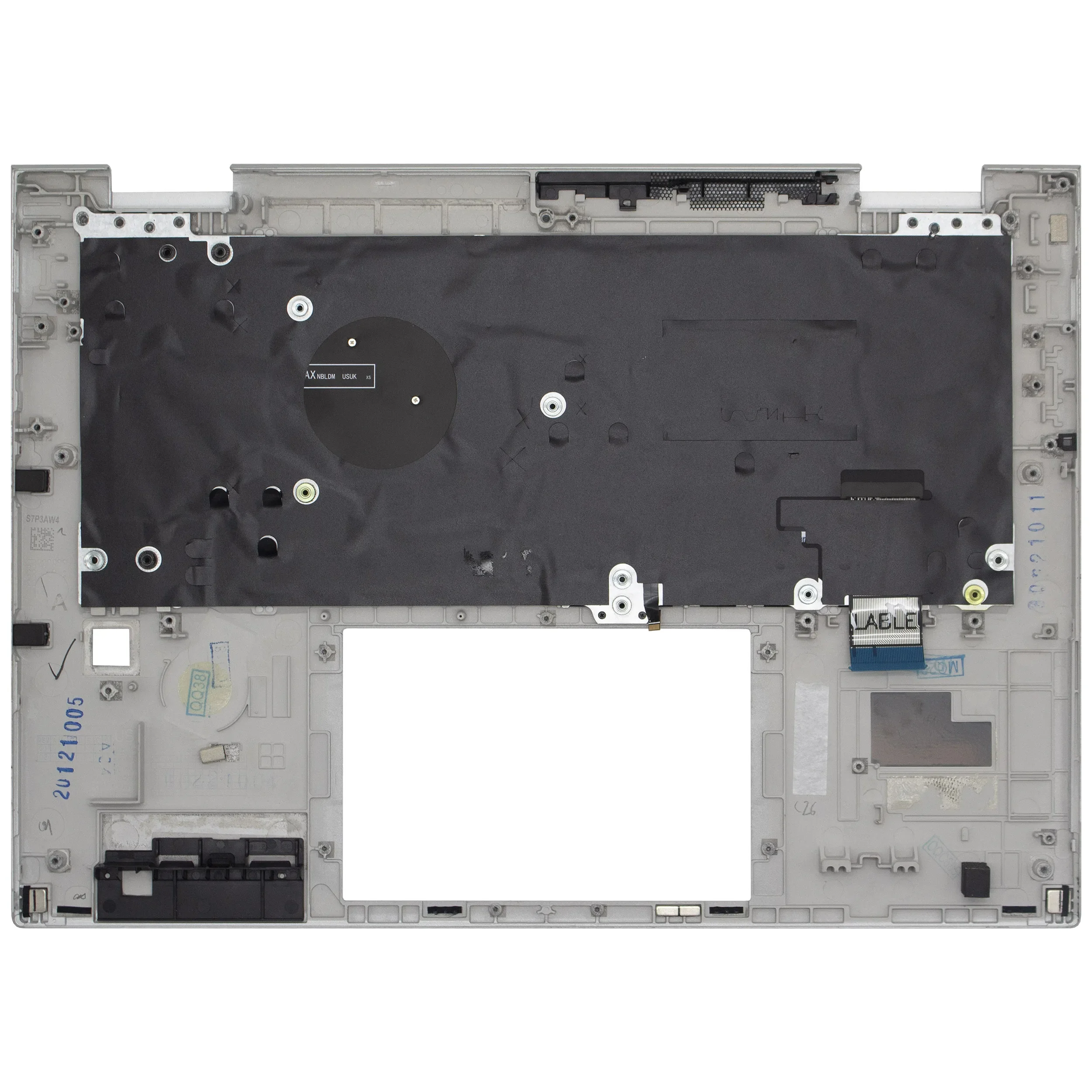 

New Original Laptop Case US Keyboard For EliteBook X360 1040 G9 Palmrest Upper Cover Top Case Laptop Keyboard Silver N09305-001