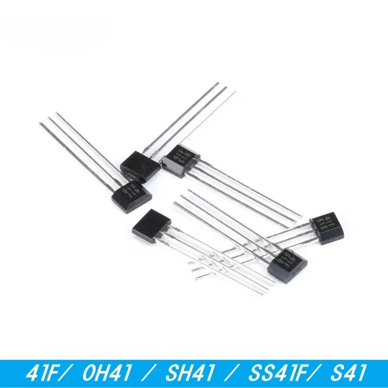 100pcs/5pcs 41F 0H41  SH41  SS41F S41 Bipolar Hall Element Sensor Vhicle Motor Electric Car   