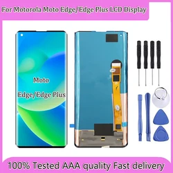 Super OLED for Motorola Moto Edge XT2063-2 XT2063-3 Lcd Display Touch Screen Assembly  for Motorola Edge/Edge Plus Replacement