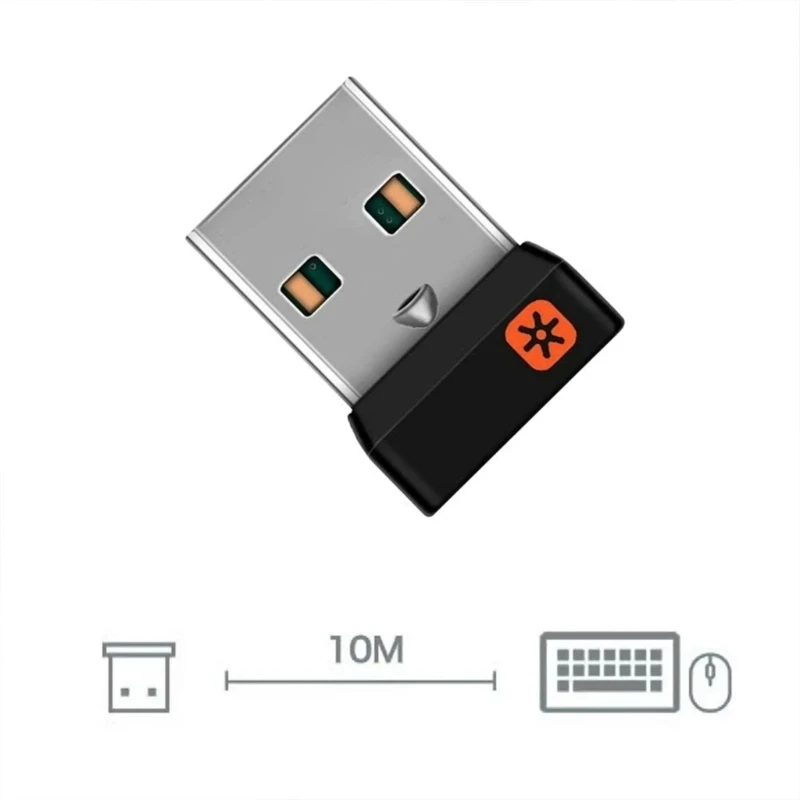 1 قطعة دُنجل لاسلكي استقبال توحيد USB محول ل لوحة مفاتيح وماوس توصيل 6 جهاز ل M905 M325 M585 M510 M705 دروبشيبينغ