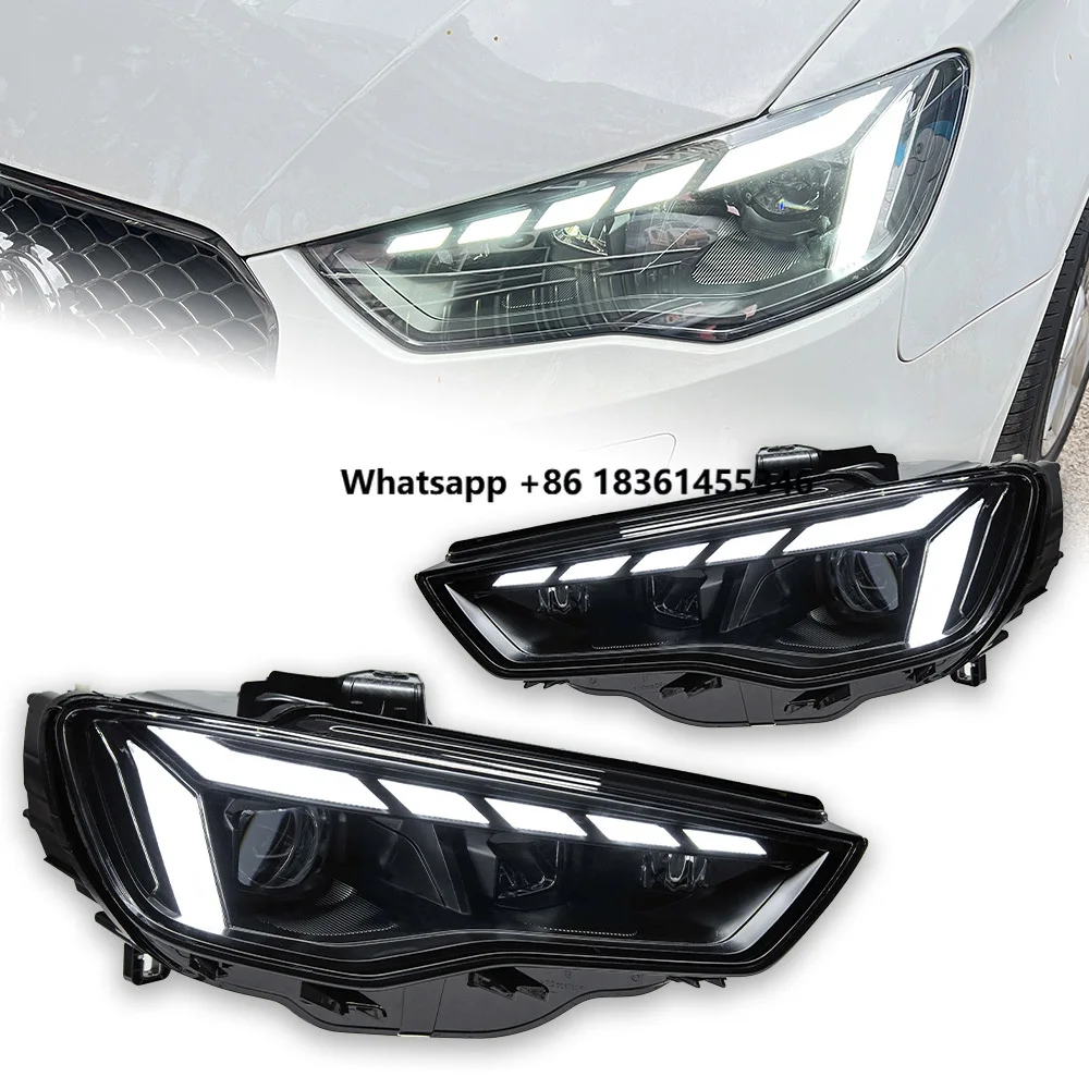 

Car Styling Head Lamp for A3 Headlights 2013-2016 A3 8V LED Headlight Projector Lens DRL Head Lamp Auto Accessories