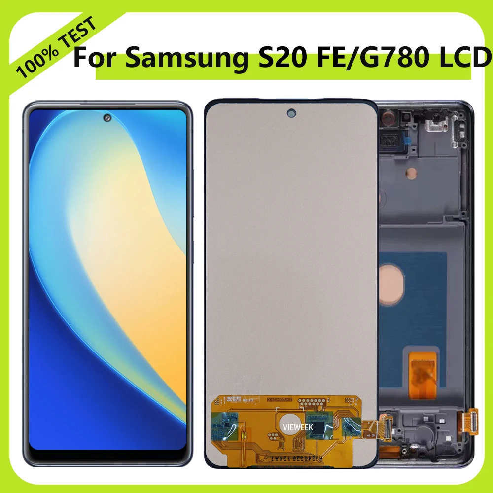 TFT S20FE G780 LCD Display Bildschirm Für Samsung Galaxy G780F G780F/DSM G780LCD Display Touchscreen Digitizer Montage Ersatz