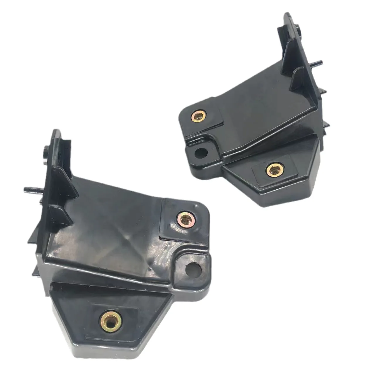 

Suitable for Tesla Model S front bumper upper bracket left and right side bright strip bracket middle net fixed base