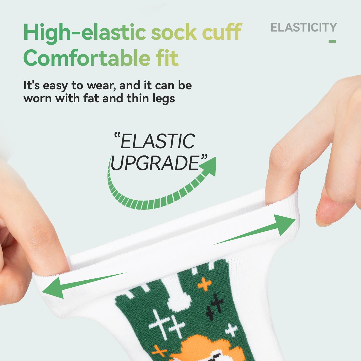 

ROCKBROS Sport Socks Teenage Kids Antibacterial Fresh Compression Fit Soft Comfortable Breathable High Elasticity Outdoor Active