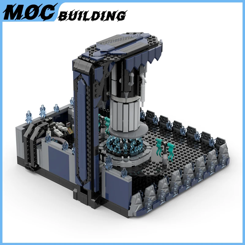 MOC Famous Movie Modular Scene The Great Forge Model Building Blocks DIY Assembly Bricks Collection Display Toys Creative Gifts