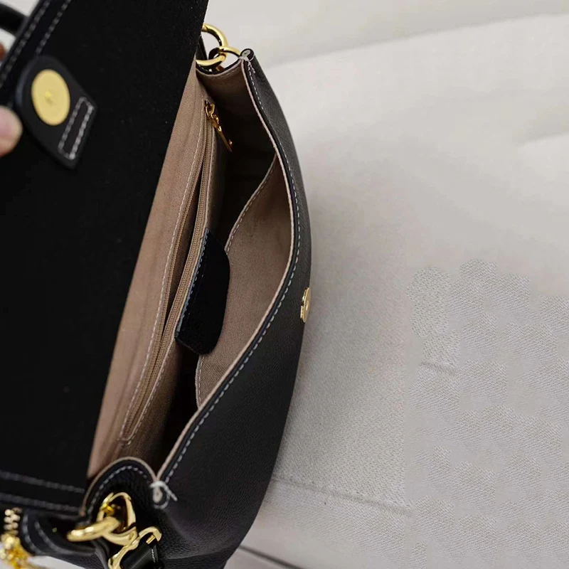 Luxury Women Genuine Real Leather Vintage Retro Shoulder Bag Female Large Capacity Tote Messenger Handbag Lady Flap for Girls