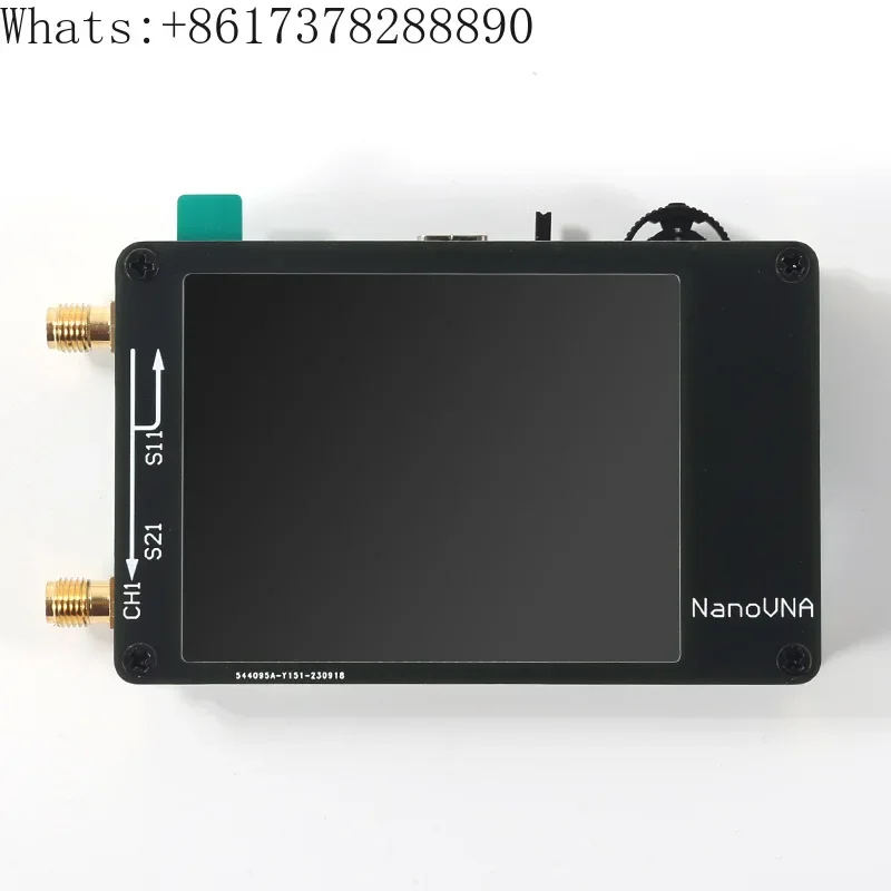 NanoVNA-H upgraded antenna vector network antenna analyzer MF HF VHF UHF with SD card slot