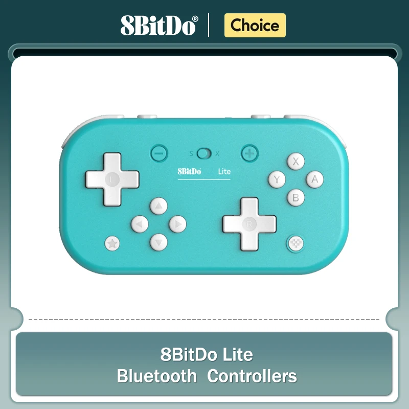 8BitDo Lite Smart Bluetooth Gamepad Ultra-portable For Nintendo Switch Lite For Windows Steam Raspberry Pi Game Controller