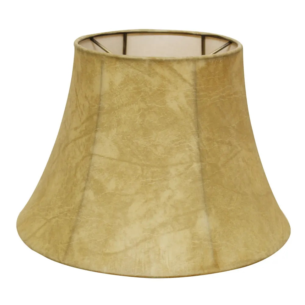 

Slant Drum Softback Lamp Shade 11 Inch Height Faux Leather Fit Modern Bohemian Style Lighting For Bedroom Office Room Lighting