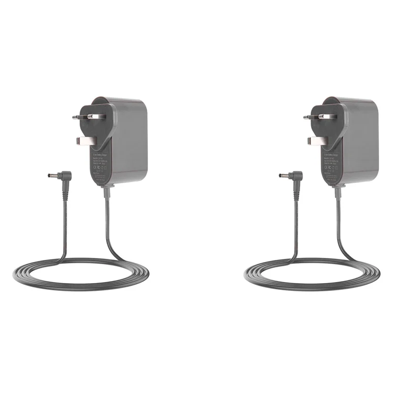 BAAN-2X vervangende oplader voor Dyson V10 V15 draadloze vacuümvoeding 30,45 V 1,1 A UK-stekker