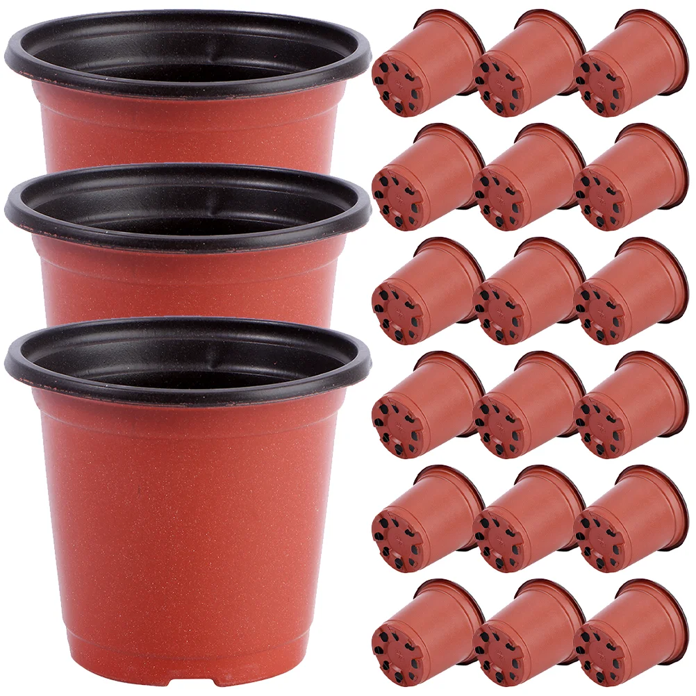 100 Pcs Seedling Pot Indoor Window Planter Propagator Pots Flowerpot Square Planting Plastic Paper Nursery Cups Germination