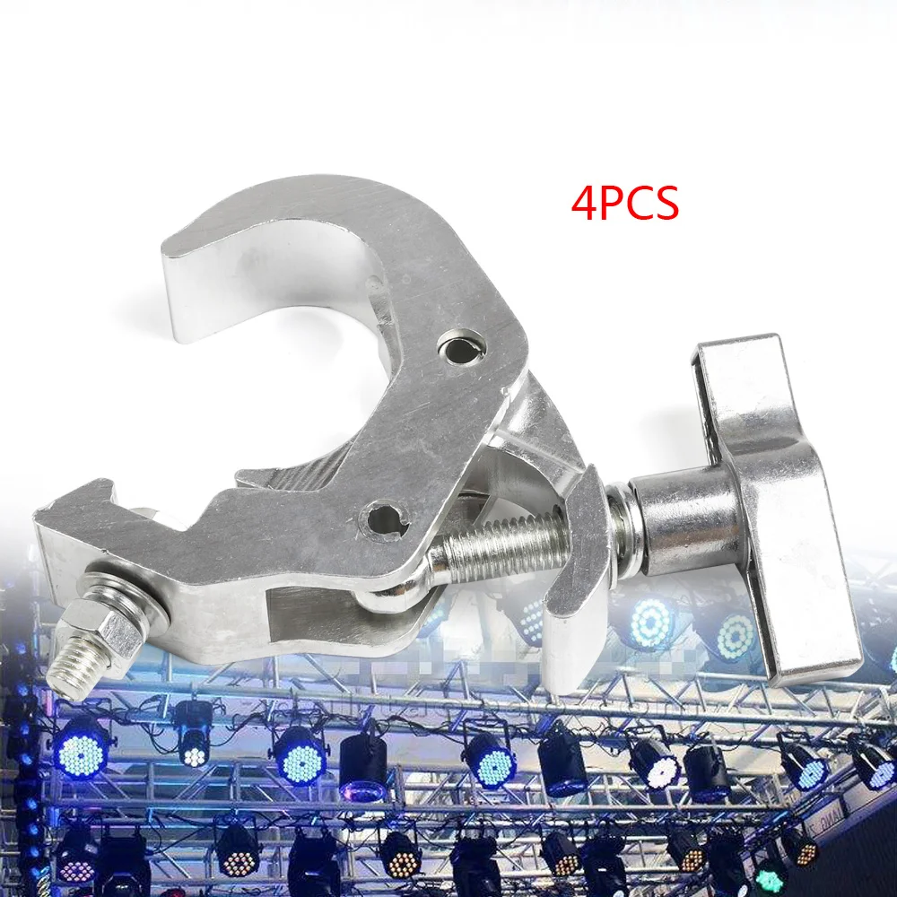 4Pc Podium Verlichting Klem Truss Beugel Zware Haak Klem Voor Projector Bar Licht