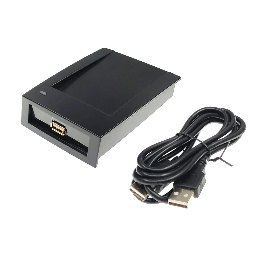 5pcs Rfid Reader Usb Desk-Top Reader ID/IC Card Reader Read 8-Dight Wg26 / 10-Digit Wg34 Output Usb Assign Card Device