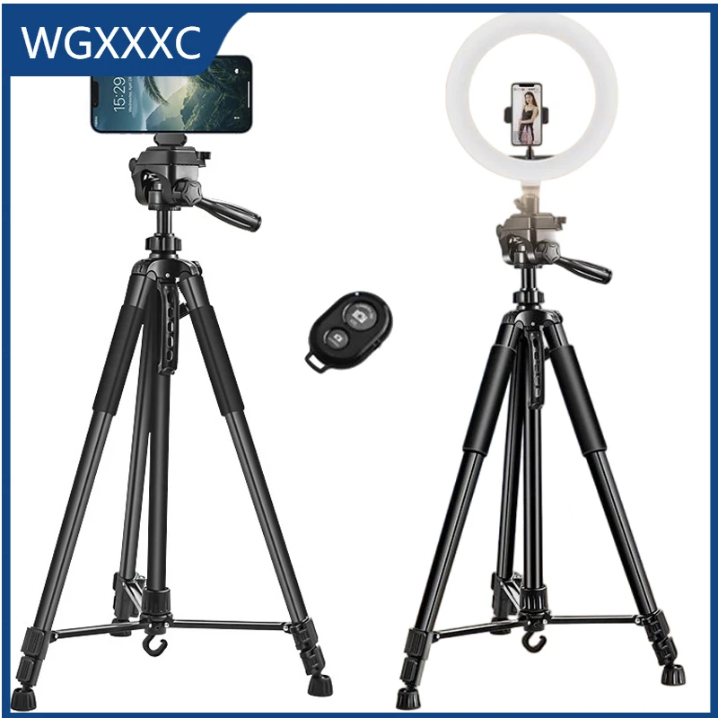 

Smart Phone Camera Tripod Single-position Three-position Shooting with Light Option For Live Video Streaming Photography Tripod