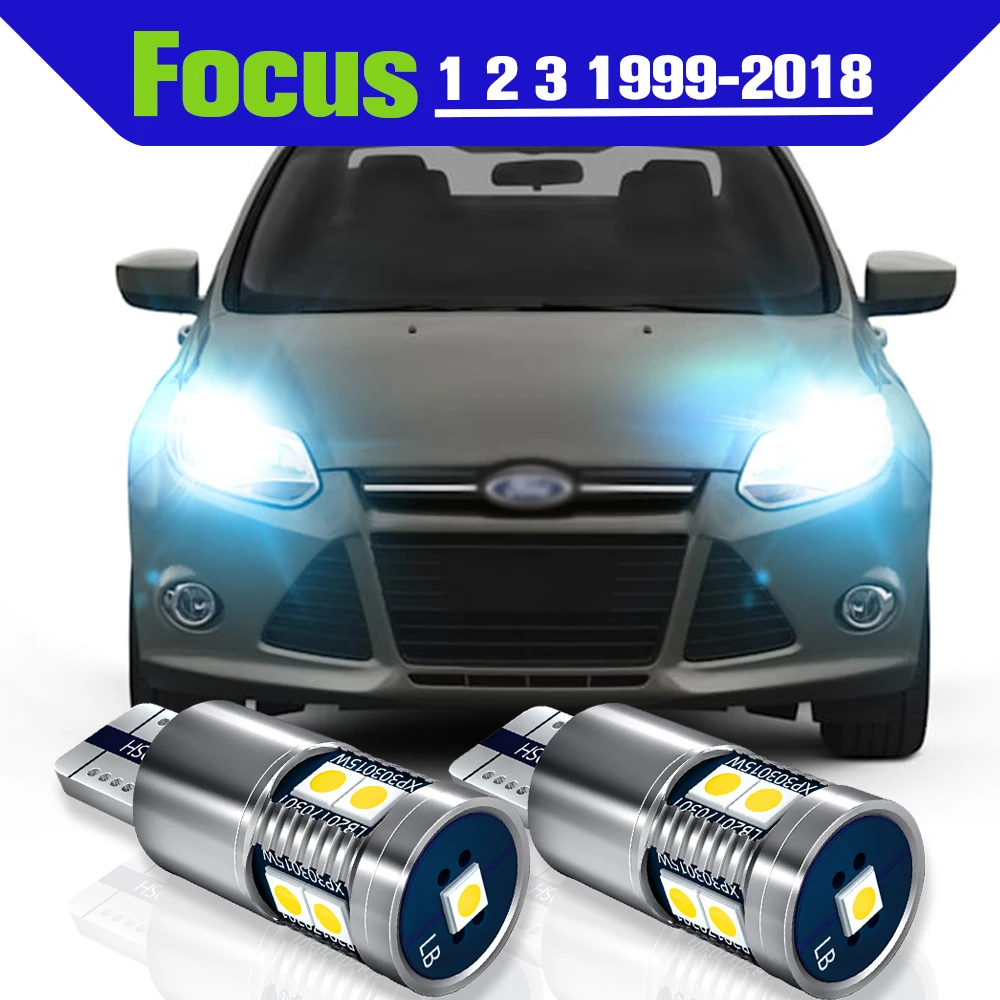 Parking Light Accessories 2x LED Clearance Lamp For Ford Focus 1 2 3 1999-2018 2009 2010 2011 2012 2013 2014 2015 2016 2017