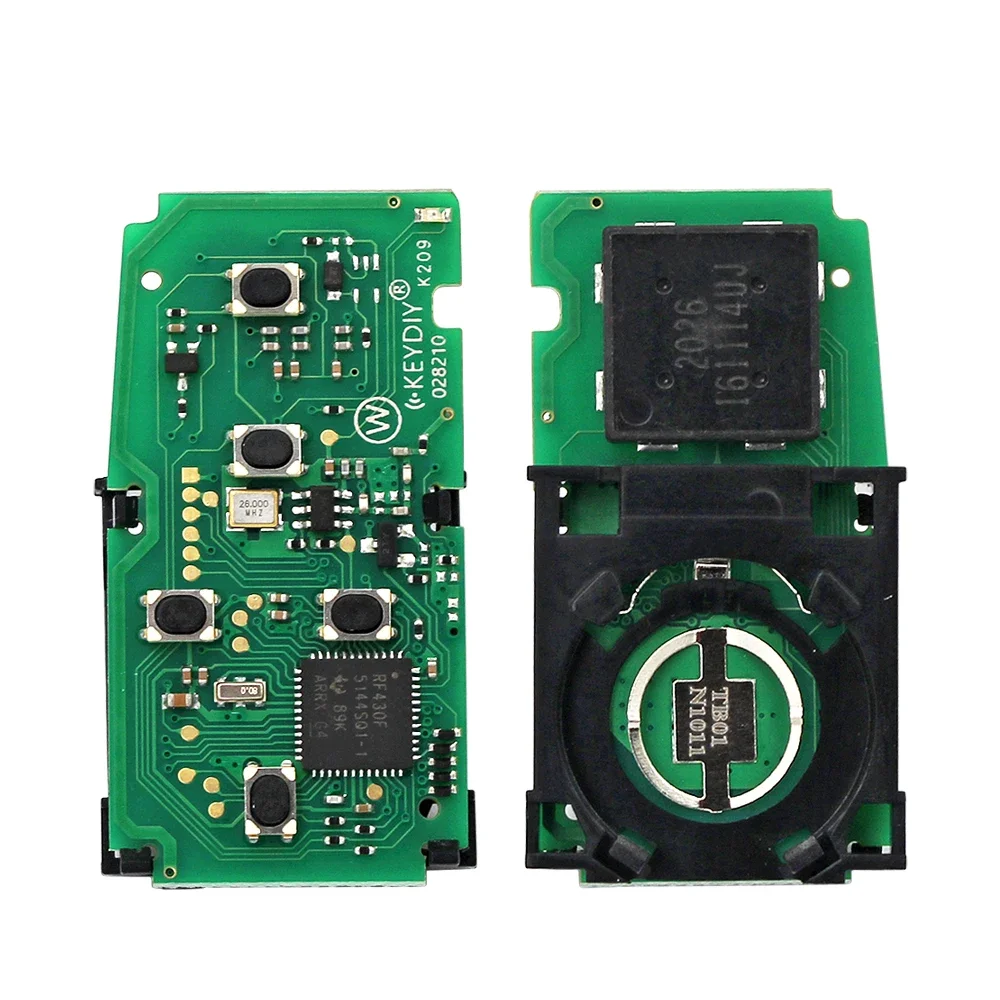 1 unidad KEYDIY TB01-5 TB llave de coche inteligente de proximidad Auto 8A Chip