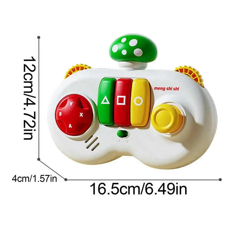 Busy Game Board Controller Mushroom Educational Travel Activity Toy Educational Travel Activity Toy Fine Activity Motor Skills