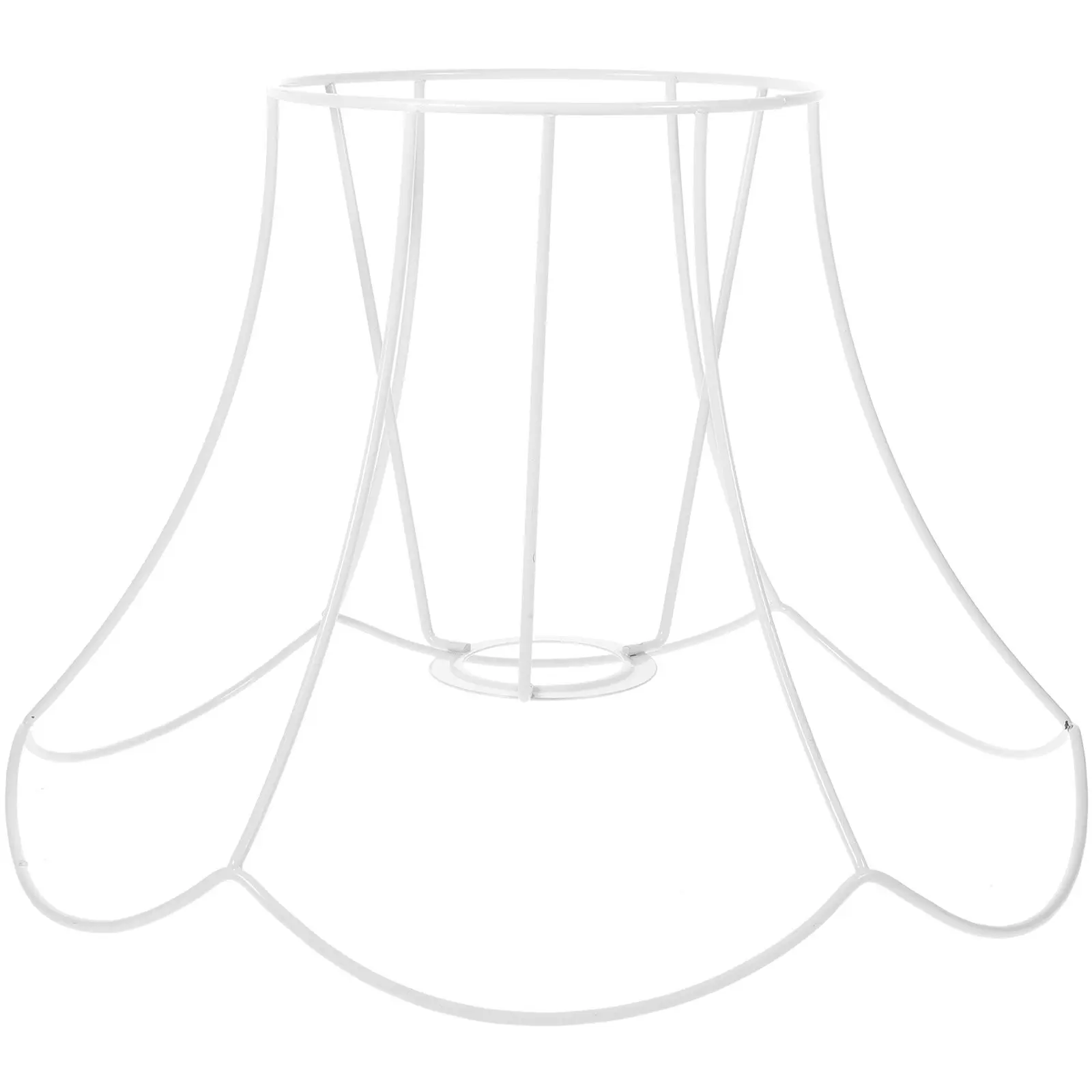 DIY Table Lamp Shade Frame Metal Sturdy Desk Lampshade Frame Creative Light Holder for Home Office Cafe Decoration