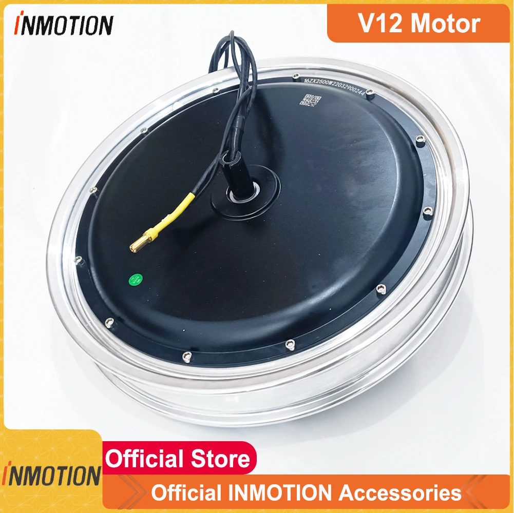 Original Inmotion V12 Motor 100V 1750Wh HS 2500W Motor HT 2800W Motor with Rim for Inmotion V12 High Speed/Torque Electric Wheel