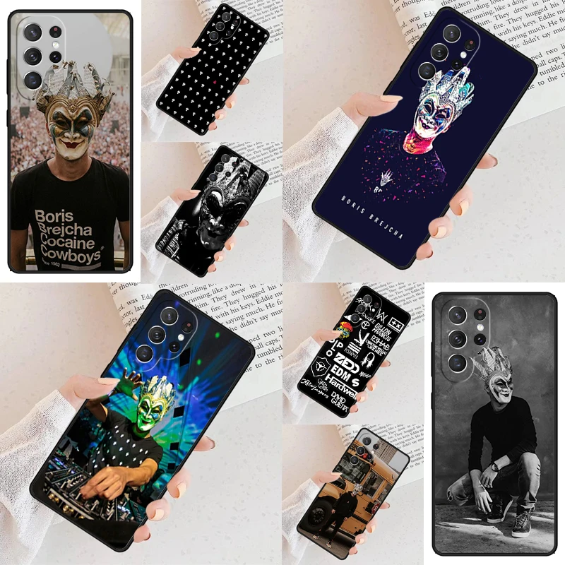 DJ Boris Brejcha Cell Phone Case for Samsung Galaxy S26 Ultra S25 S24 S23 S22 S21 S20 Note10 Cover