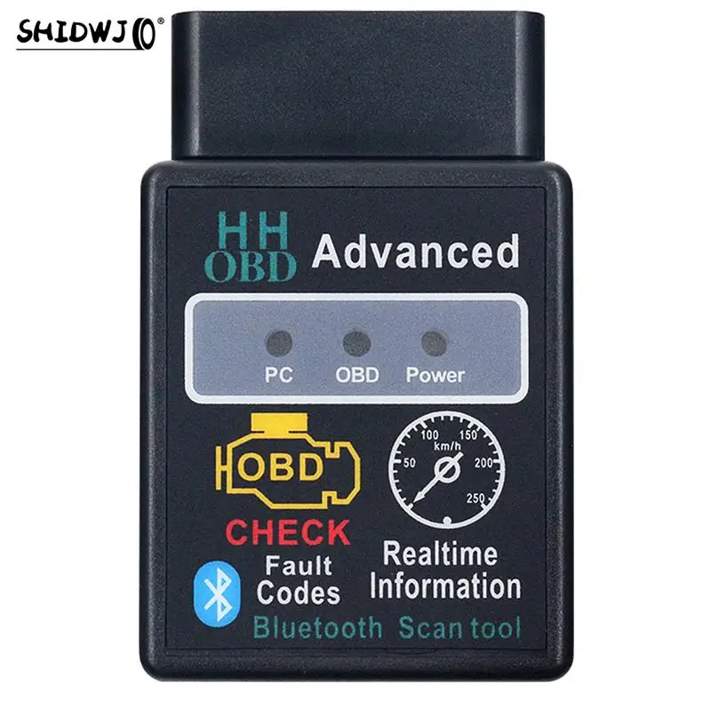 HH OBD V2.1 Bluetooth Automotive Fault Detector ELM327 OBD2 Car Diagnostic Wireless Scanning Tool For A Variety Of Car Models