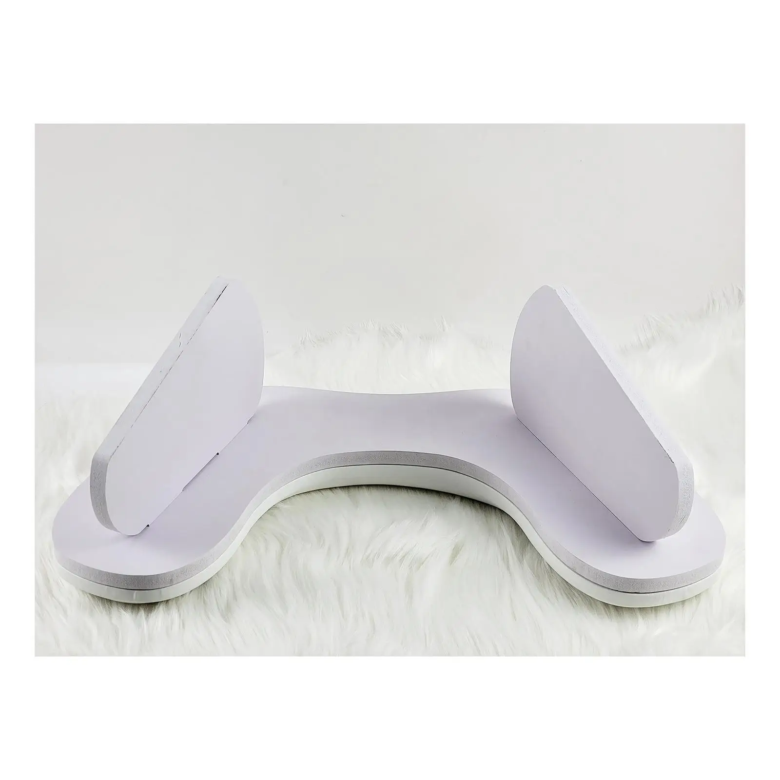 U Shape Arm Rest Nail Arm Rest Stand Professional Portable Nail Hand Rest for Home DIY Personal Acrylic Nails Nails Tech Salons