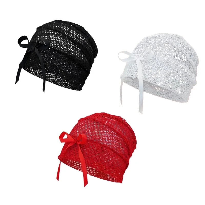 

Trendy Knitted Hat with Bowknot for Trendsetting Knit Skull Hat for Clubs