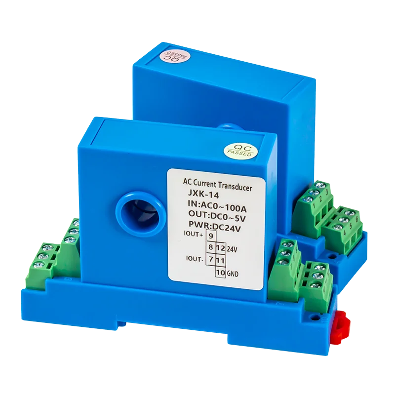 

AC DC Current Sensor 50A 10A 20A 50A 100A 200A 4-20mA 0-10V 0-5V RS485 Relay Current Transducer DC24V Transmitter