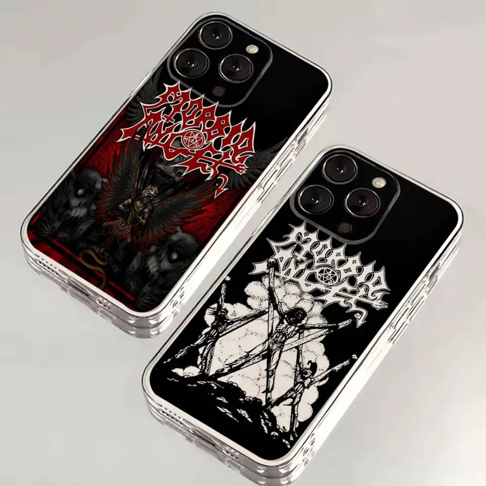 

M-Monogatari Series Phone Case For iPhone 16,15,14,13,12,11,17 Pro,Max,Plus,X,XS,XR,SE,Mini Transparent Soft Cover