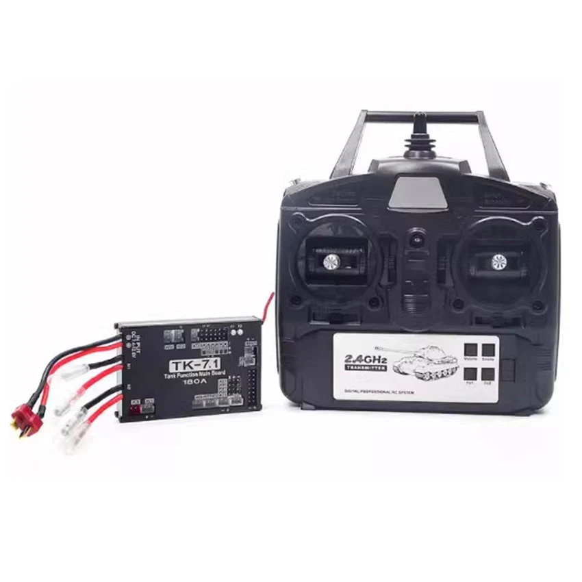 

1/16 RC 2.4Ghz Receiver TK-7.1 Main Board Bind Wire Multi-Function W/ Leopard2 A6 Transmitter