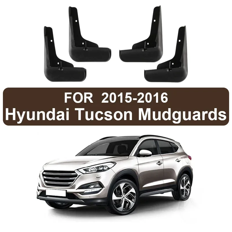 

For Hyundai Tucson 2006-2024 Fender Mudguard Mud Flaps Guard Splash Front Rear Flap Mudguards Car Accessories