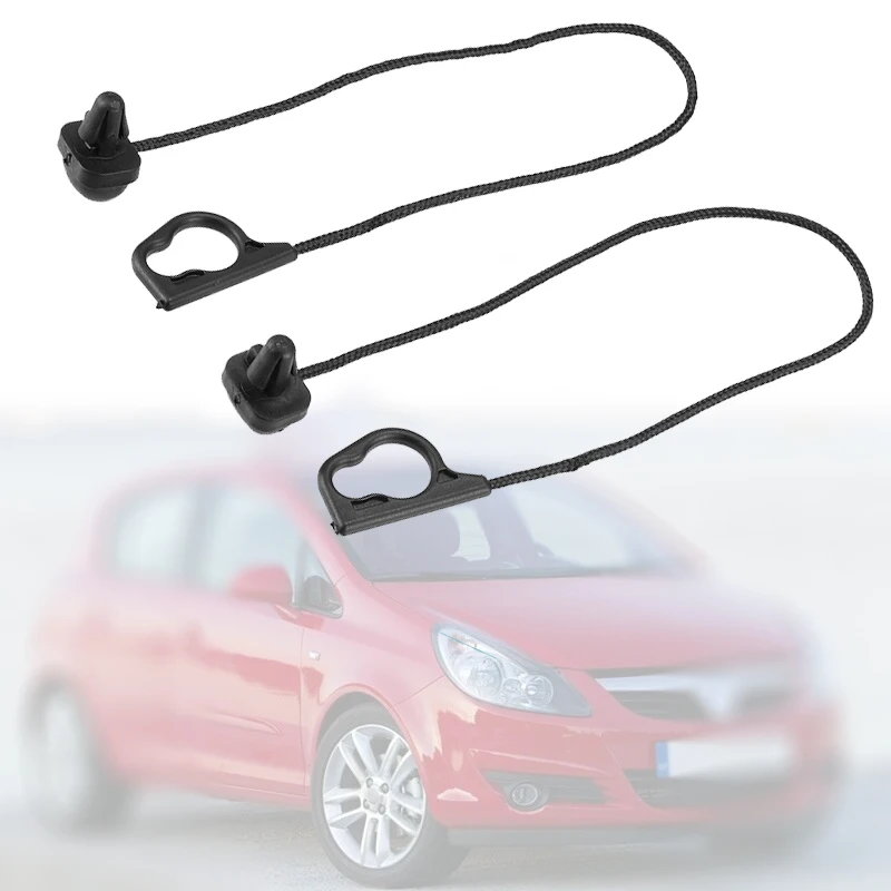 

1/2PCS Rear Parcel Shelf Strap For Vauxhall Opel CORSA D 2007-2015 CORSA E 13367836 Car Parts