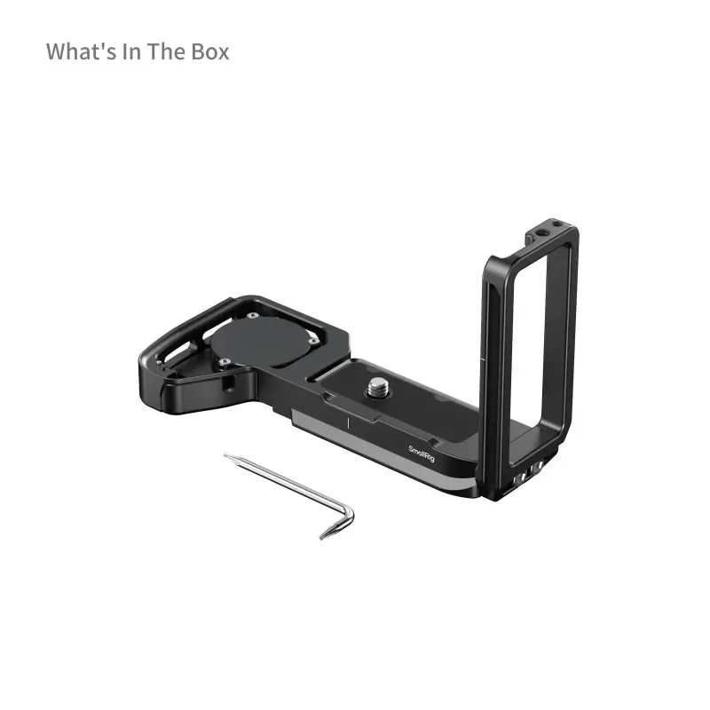 SmallRig 6026L-Shaped Mount Plate for Sony A7V A7R V A7 IV A7S III with Built-in AirTag Slot Arca-Swiss Quick Release Plate 6025