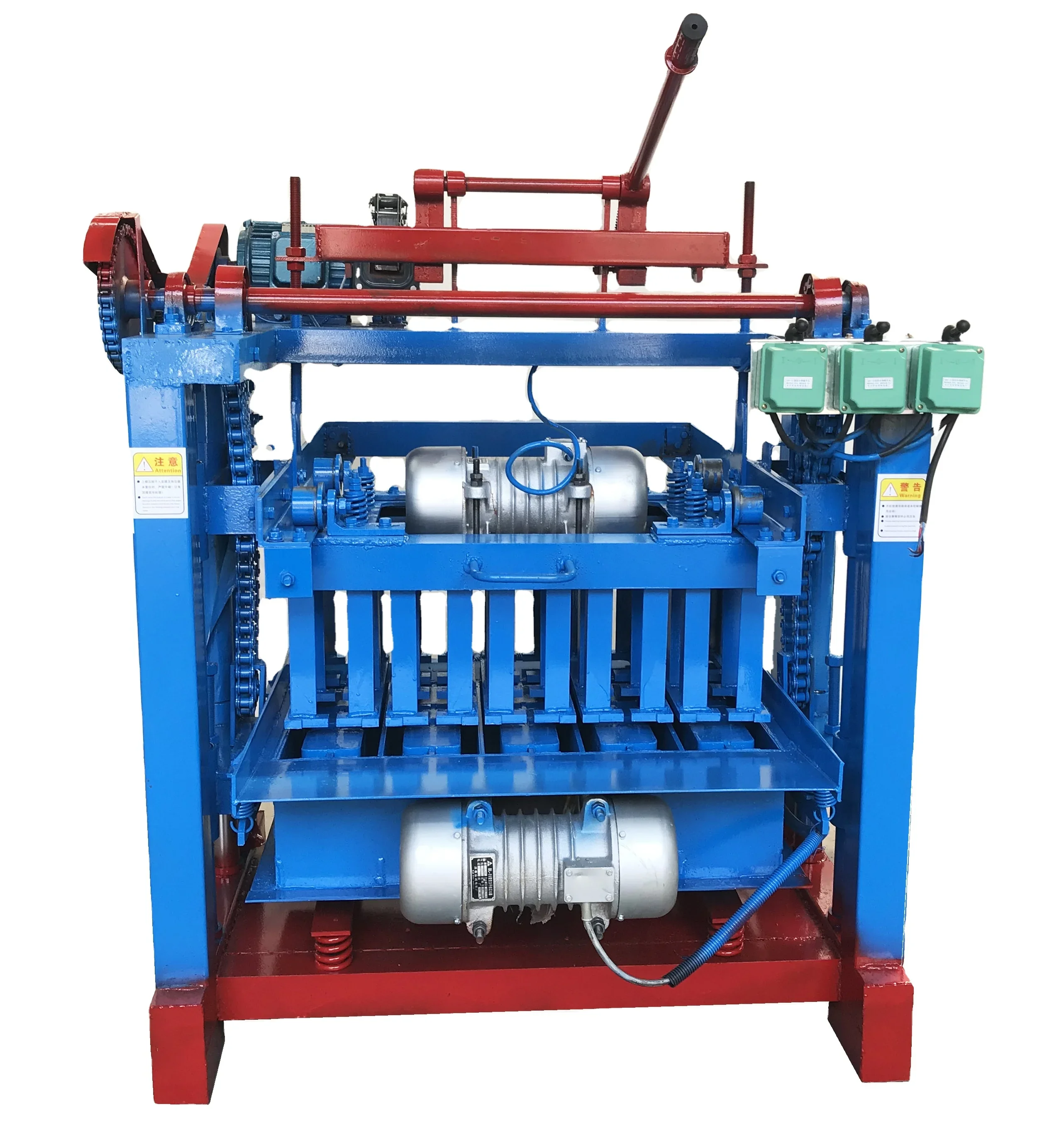 Factory manufacture 4-35A block machine concrete brick making machine for brick making suitable for construction site