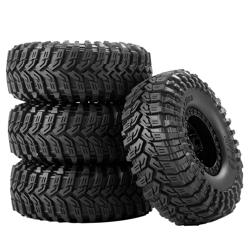 

Pyfore Rc 1:10 Аксессуары для обновления автомобиля с дистанционным управлением Альпинистский автомобиль Внедорожник Шина 1,9-дюймовый комплект ступицы колеса из алюминиевого сплава