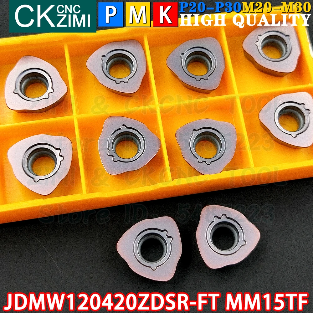 JDMW120420ZDSR-FT MM15TF JDMW 120420ZDSR FT MM15TF Carbide inserts milling inserts Tools CNC metal lathe Indexable milling tool