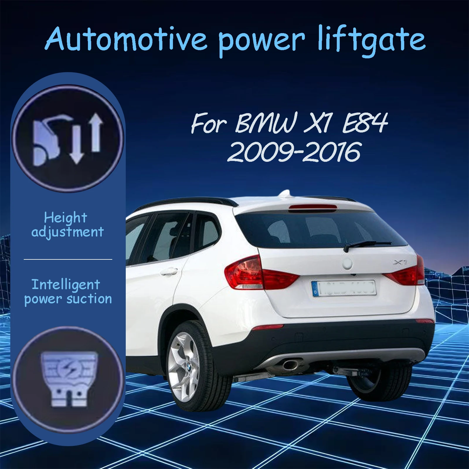 

For BMW X1 E84 2009-2016 Electric tailgate automatic suction locks suitable Trunk modification