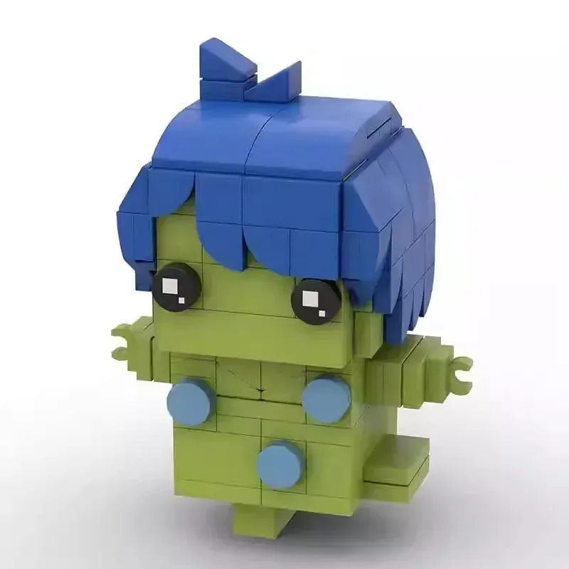Anime-Figuren Freude Traurigkeit Wut Angst Bausteine MOC Montage-Puzzle-Spielzeug Ekel Cartoon-Puppen-Modell Kindergeburtstagsgeschenk – Detail 8