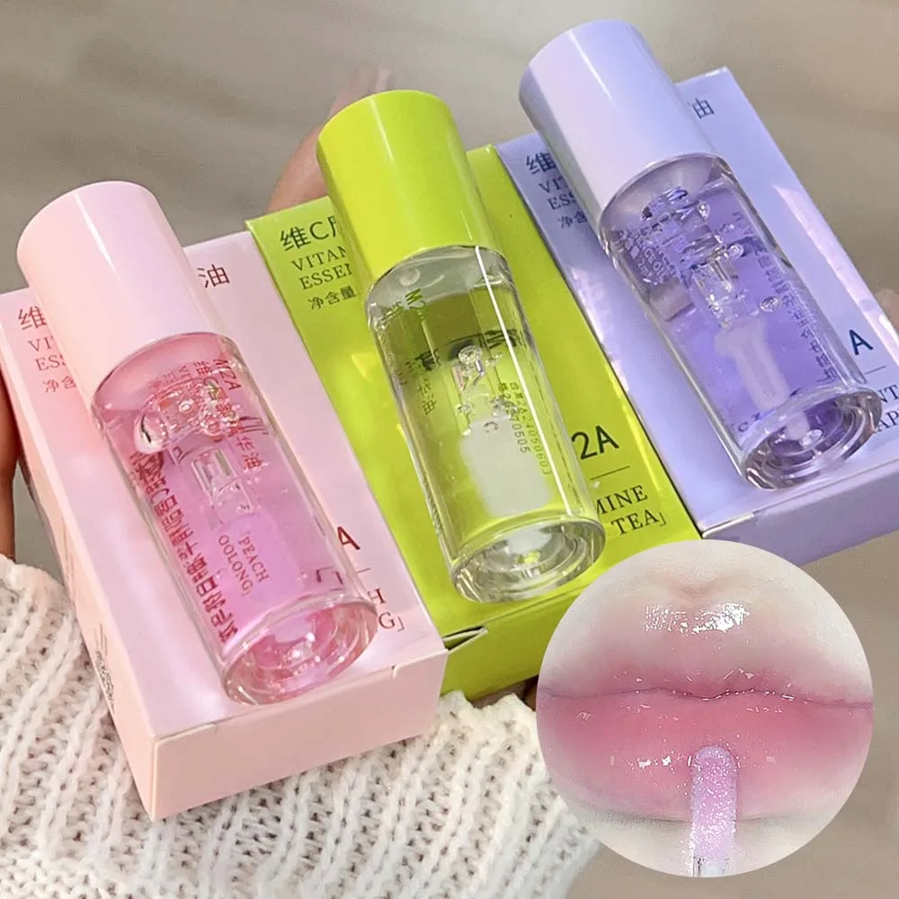 Jelly Lip Olie Gloss Lippen Plumping Make-Up Blijvende Hydraterende Niet Plakkerige Sexy Water Glossy Primer Tint Lippenbalsem Verzorging Cosmetica