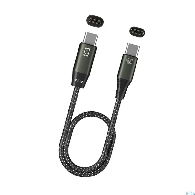 R91A Type C Sound Converters Hifi Sound Card для потоковой передачи музыки и живой трансляции