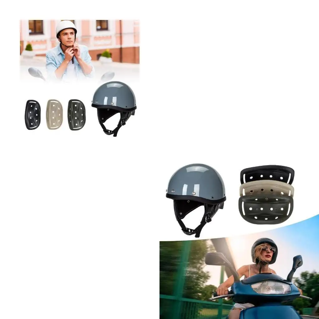 

Silicone Chin Cushion Cushion Pad for Retro Motorcycle Helmets, None Irritating