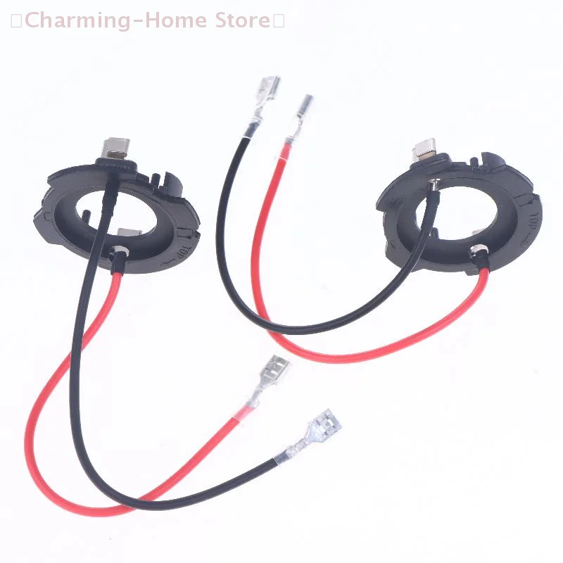 

【M】2Pcs Headlamp Socket Adapter For Golf 5 MK5 H7 LED Headlight Bulb Base Holder Retainer Lamp Base Headlight Accessories